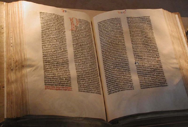 Bible de Gutenberg - Bibliothque du Congrs  Washington D.C.